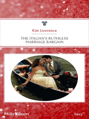 cover image of The Italian's Ruthless Marriage Bargain